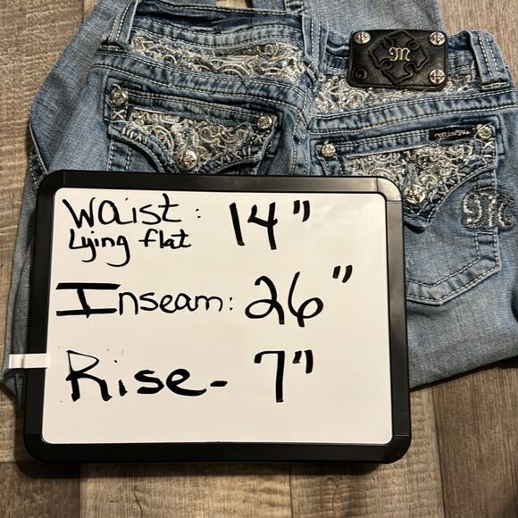 MISS ME cuffed Capri- size 25 - Picture 11 of 11